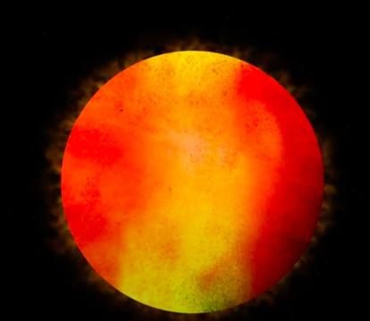 Sun and three planets.