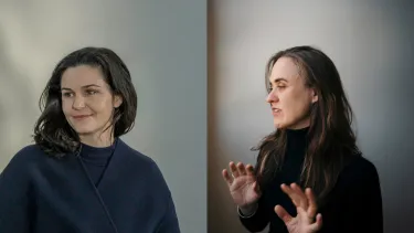 Mel O’Callaghan and Frances Barrett.