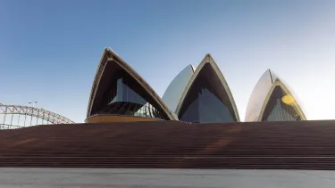The sails of the Sydney opera house.